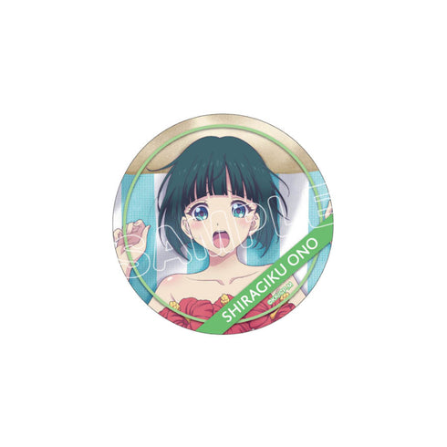 『女神のカフェテラス』描き下ろし缶バッジ 小野白菊(水着)